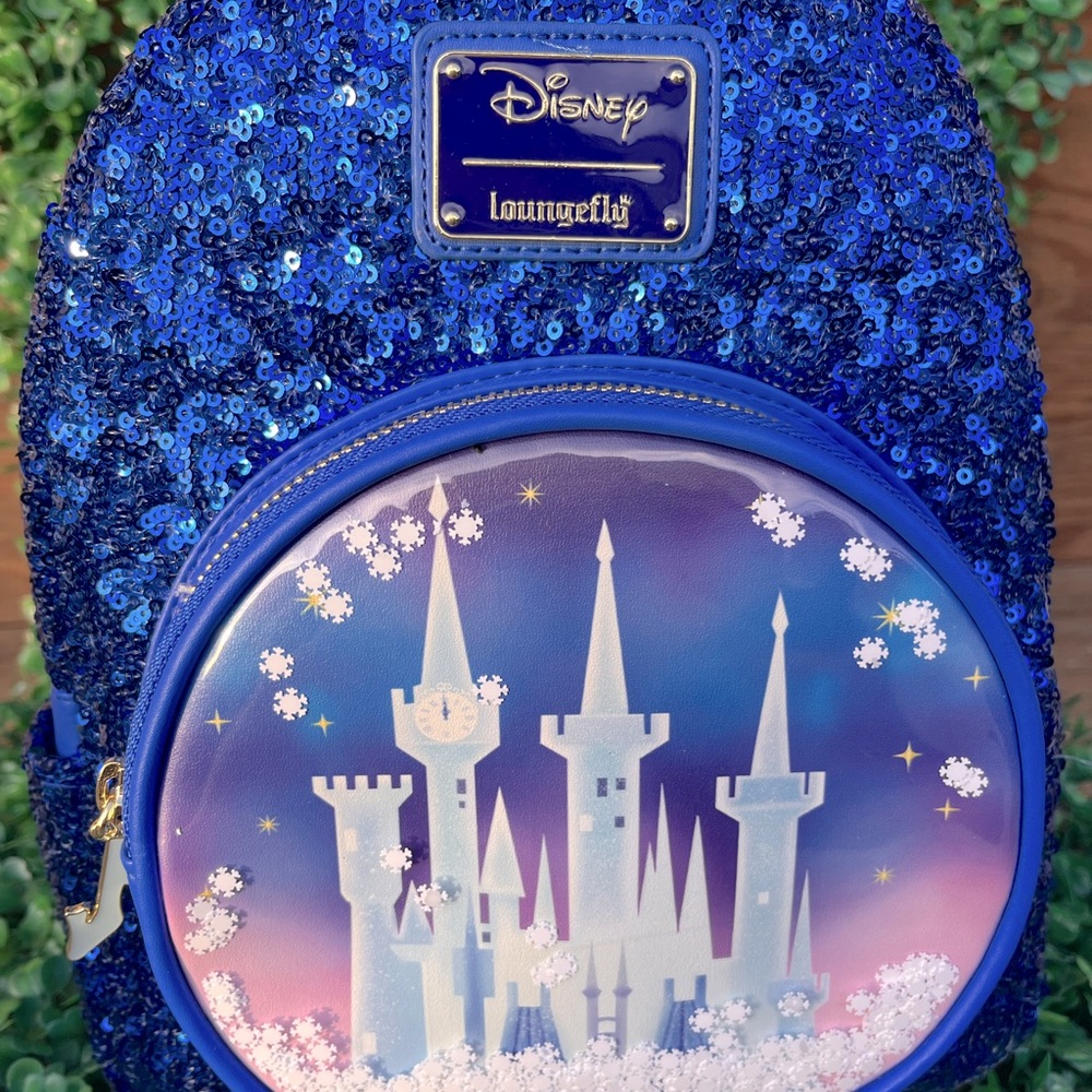 Loungefly Mini Backpack Cinderella’s Snowglobe castle